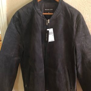 Michael Kors Men’s Italian Leather Jacket